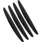 Resim Dancemonkey Shan Shı 7755 4 Adet Kapı Çarpışma Önleyici Silikon Şeritler - Siyah 