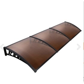 Resim SUNDURMAGROSS Kapı Pencere Üstü Pratik Sundurma 360 X 80 Cm Siyah 