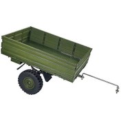 Resim Ldrc -p06 P06 Unimog 1/12 Rc Kamyon Yedek Parça Aksesuarları İçin Rc Araba Römork Taşıyıcı, Yeşil Yeşil 