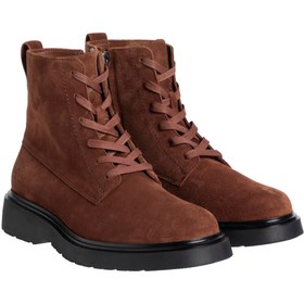 Resim Calvin Klein COMBAT ESS LACE UP ZIP BOOT SU Kahverengi Erkek Bot 