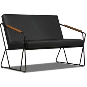 Resim Uzay Ofis Mina İkili Kanepe - Siyah 