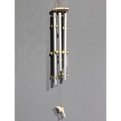 Resim Boncuklu Metal Rüzgar Çanı Model 2 