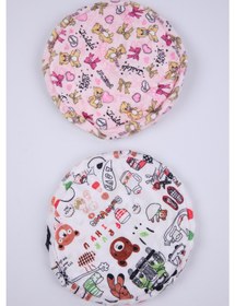 Resim Babyhola Kız Erkek Bebek Aşçı Şapka 2'li Set 0-6 Ay Hediyelik 42275 001 