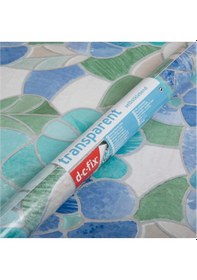 Resim D-c-fix 276-0213 Kendinden Yapışkanlı Çiçek Desen Cam Vitray Folyo 45 Cm X 2 Mt 