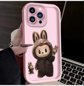 Resim Güzel Labubu Macaroon Telefon Kılıfı Için Iphone 16 15 14 13 12 11 Pro Max Xs Max 2 For İphone Uyumlu 16 2 