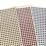 Resim 300 adet Karışık Renkli Holografik Epoksi Balık Gözleri DIY Yemler Jig, Uç Bağlama Malzemesi, 3mm-12mm Mevcut 