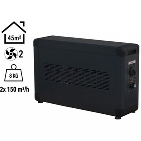 Resim Heatbox HBB4000F Board 4000 watt Monofaze Elektrikli Fanlı Isıtıcı Füme 