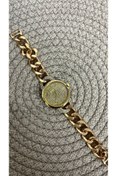 Resim SEV GOLD RENGİ HALAT DESENLİ SAAT 