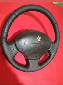 Resim Renault Megane 1 Uyumlu Araca Özel Direksiyon Kılıfı 