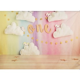 Resim Lemestar 2.1x1.5m/7x5ft Pembe Bebek Kız Portre Fotoğraf Stüdyo Fon Perdesi Parti Dekorasy,çok Renkli Çok Renkli 