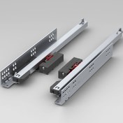 Resim Samet 450 mm 30 Kg Smart Slide Tek Açılım Bas Aç Ray (Mandal Hariç) (12722415) 