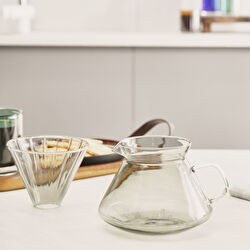 Resim Winx Borosilikat Cam Kahve Demleme Ekipmanı Grey 650 ml 