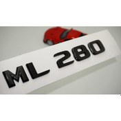 Resim ML 280 Bagaj Parlak Siyah ABS 3M 3D Yazı Logo 