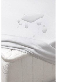 Resim Mycey Bebe Pamuk Fitted Alez 70x120 Cm Yatak Koruyucu Alez Beyaz 