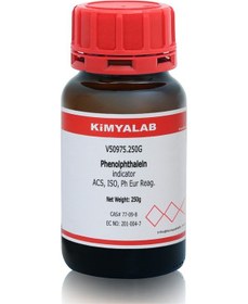 Resim Kimyalab Fenolftalein Toz Phenolphthalein Indicator 250 G 