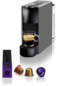Resim Hype Store Nespresso C30 Essenza Mini Kapsüllü Kahve Makinesi 19 Bar Basınç 0.6 L Hacim 2.3 Gri 