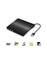 Resim Techtic Usb 3.0 Harici Dvdrw Slim External Cd Dvd Yazıcı Okuyucu 