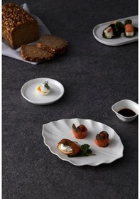 Resim Be Pera 17cm Leaf Sunum Tabağı 