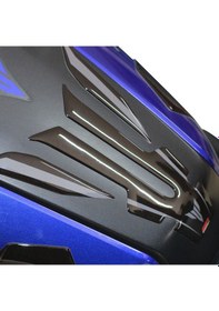 Resim GP Kompozit Yamaha MT-25 2015-2022 Uyumlu İnce Tank Pad Siyah-Gri 