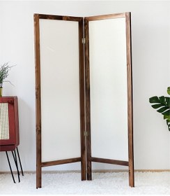 Resim Weblonya Ahşap Paravan Panel Kumaş Paravan Seperatör 5214 Diğer 