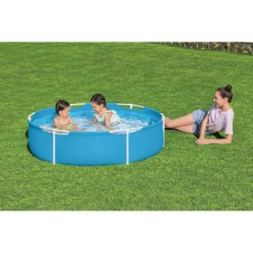 Resim E&D Collection My Frame Havuz 152 x 38 cm, Mavi, yuvarlak 