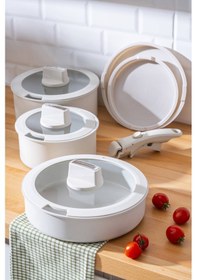 Resim Acar Ultimate Pro 7 Parça Döküm Tencere Seti Bft-05945 