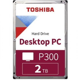 Resim TOSHIBA 3.5 P300 2TB 5400 RPM 128MB SATA3 PC HDD HDWD220UZSVA TOSHIBA 3.5 P300 2TB 5400 RPM 128MB SATA3 PC HDD HDWD220UZSVA