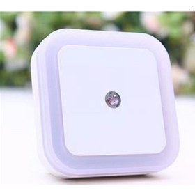 Resim Metabagua Xiyu Shop Kare-beyaz Rnntuu Led Gece Lambası Mini Işık Sensörü Kontrolü 110 V 220 V Ab Abd Plug Gece Lambası Çocuklar Çocuklar Için Oturma Işıkları Cwew11 Beyaz 