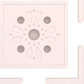 Resim Motifpiyer Tavan Spot Göbek KENARLI-KARE-74-60X60 L-Dis Citali 