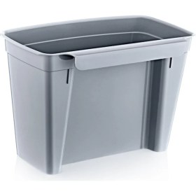 Resim Pembe 4 Lt Askılı Çöp Kutusu, Şık ve Pratik Ev ve Ofis Kullanımı 