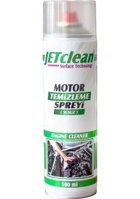 Resim Jetclean 500 Ml Oto Motor Temizleme Spreyi Araç Bakım Sprey Susuz 