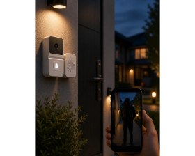 Resim Hatıra Kutusu Wifi Akıllı Kapı Zili Gece Görüşlü Kameralı Kablosuz Güvenlik Sistemi - Lisinya 