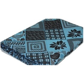 Resim Algelsineve Taşkale Mavi Serme Kalın 6m2 Halı Örtüsü Pike, Savan Mavi 