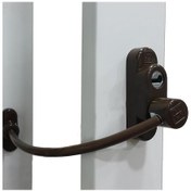 Resim 10 Adet Penkid Pvc Kapı Pencere Çocuk Güvenlik Kilidi Koyu Kahve 