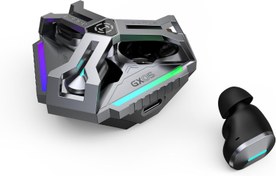 Resim Edifier GX05 True Wireless Bluetooth oyun kulaklığı, aktif gürültü önleme, ultra düşük gecikme süresi (2,4 GHz tepki hızı), LHDC, çift MIC, RGB, Fast Charge 