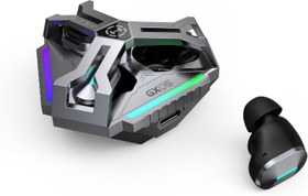 Resim Edifier GX05 True Wireless Bluetooth oyun kulaklığı, aktif gürültü önleme, ultra düşük gecikme süresi (2,4 GHz tepki hızı), LHDC, çift MIC, RGB, Fast Charge 