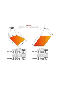 Resim Normgas MTN-ES 4000 W Dış Mekan Infrared Isıtıcı 