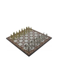 Resim Gifthome Metal Satranç Takımı-seti büyük osmanlı ve bizans parlak ka 