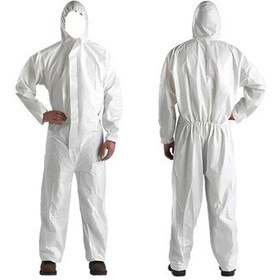 Resim Tek Kullanımlık Lamineli Tulum 55 Gr L Beden Koli 50 Adet 