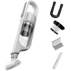 Resim Springsun 12v 120w Güçlü Emişli El Tipi Toz Temizleyici - Ev & Araç İçin, Balon Şişirme Ve Yıkanabilir Filtreli 