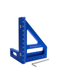 Resim Ximistore9 Alaşım Gönye - 45/90 Derece Marangoz Ölçüm Aleti, Dayanıklı Ve Hassas 