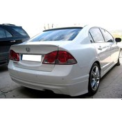 Resim Honda Civic Fd6 Arka Tampon Eki 2007/2011 - Mat Siyah STR-107 
