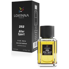Resim Lorinna Paris 252 Aller Sport Erkek Parfüm EDP 50 ML 