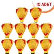 Resim İlgi Trafik Güneş Enerjili Yol İkaz Lambası Solar Flaşör Uyarıcı Trafik Flaşörü (Sarı) Evelux 11811 FL S (10 ADE 