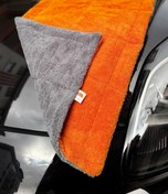 Resim Fine Clean Premium 50x80 Çift Taraflı Kenarsız 740 Gsm Kalın Oto Yıkama Kurulama Araba Temizlik Bezi Mikrofiber 