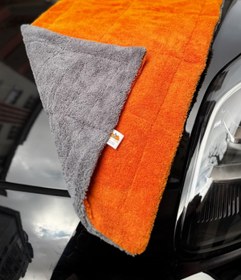 Resim Fine Clean Premium 50x80 Çift Taraflı Kenarsız 740 Gsm Kalın Oto Yıkama Kurulama Araba Temizlik Bezi Mikrofiber 