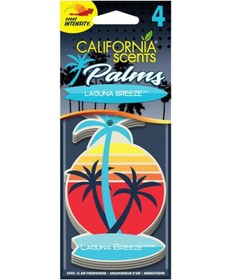 Resim California Scents® Palms™ "Laguna Breeze" Asma Koku 4'lü Set 