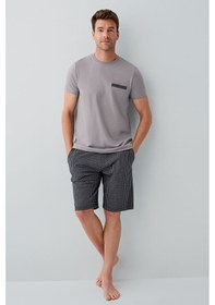 Resim Arnetta Erkek Gri Pijama Takımı 5274-49515 Gri 