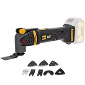 Resim Cat DX41B 18 V Kömürsüz Profesyonel Çok Amaçlı Devir Ayarlı Raspalama + 14 Adet Aksesuar 