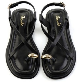 Resim Siyah Kadın Sandalet K05606036509 Siyah 